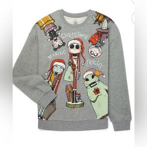The Nightmare Before Christmas Boys’ Colorful Sweater. NWT! Size 8!